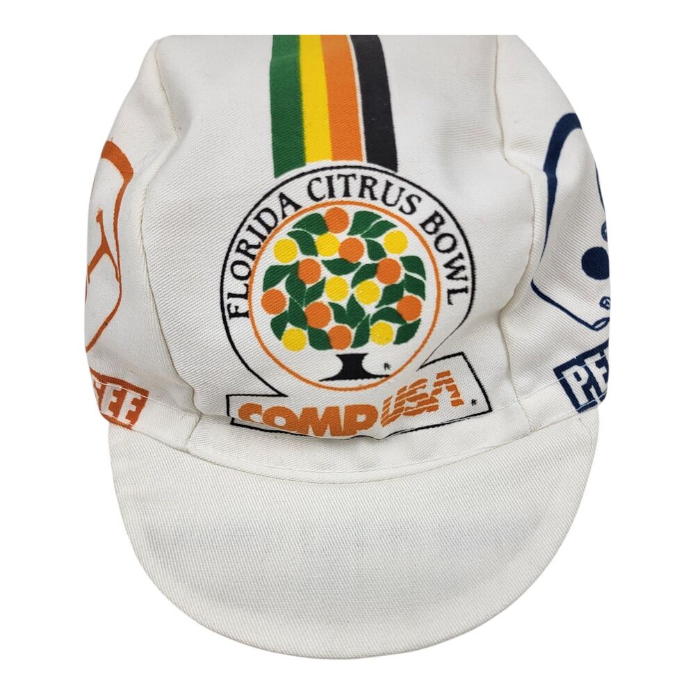 Vintage Florida Citrus Bowl Comp USA Tennessee Vs. Penn State Bike Hat Rare